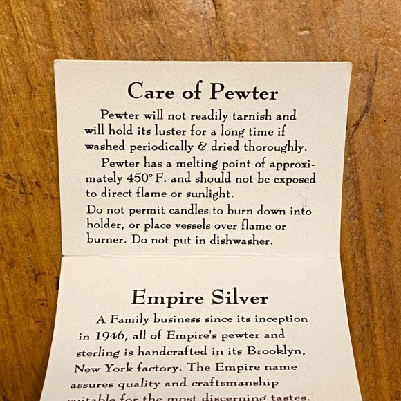 Empire Silver Pewter Baby’s First Tooth & Curl Set - Picture 10 of 10